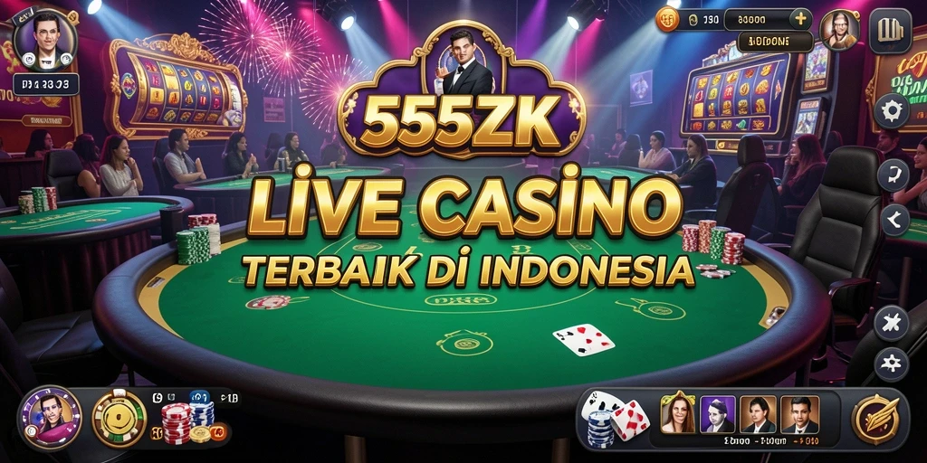 Tampilan gameplay Live Casino yang seru dan interaktif.