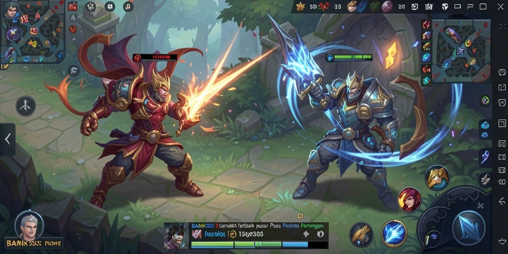 Tampilan gameplay BANK303 yang mendebarkan dan penuh warna.