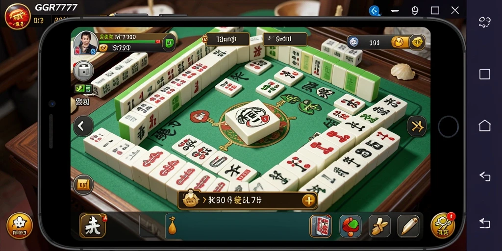 Tampilan gameplay Mahjong yang menarik di GGR7777.