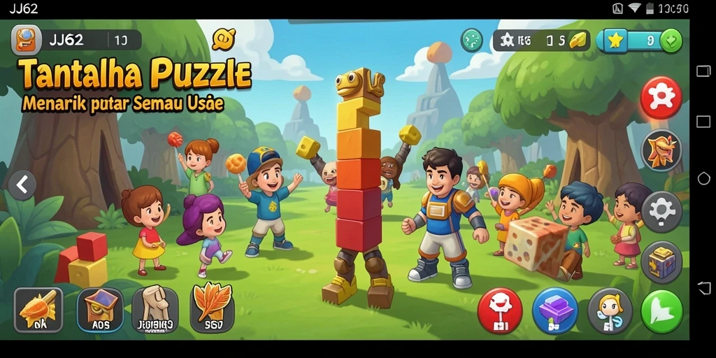 Gameplay menarik JJ62 dengan teka-teki yang menantang.