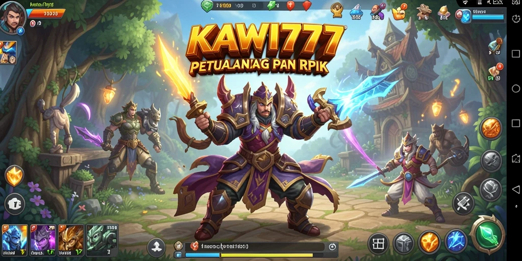 Gameplay KAWI777 yang imersif dalam dunia RPG.