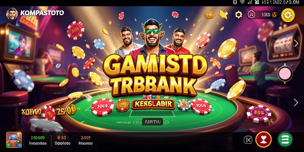 Tampilan gameplay KOMPASTOTO yang mendebarkan dan penuh aksi.
