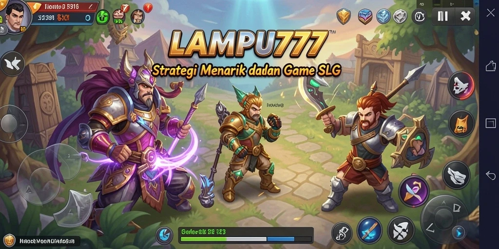 Tampilan gameplay LAMPU777 dengan strategi menarik dan grafis memukau.