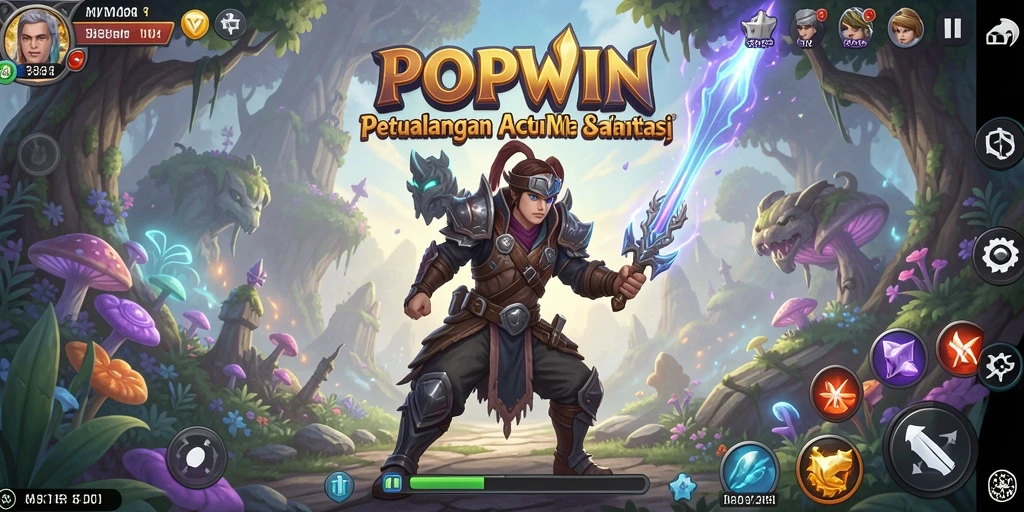 Menampilkan gameplay ARPG yang seru di POPWIN.