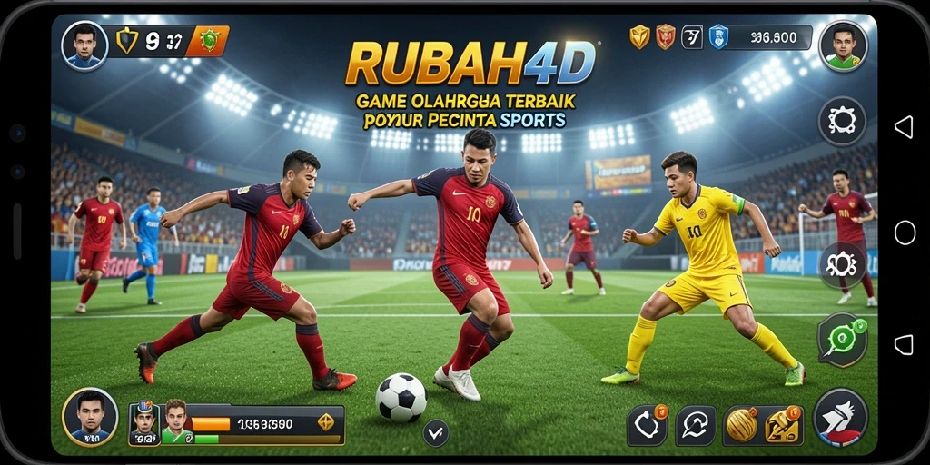 Tampilan seru gameplay RUBAH4D dengan aksi olahraga yang menegangkan.