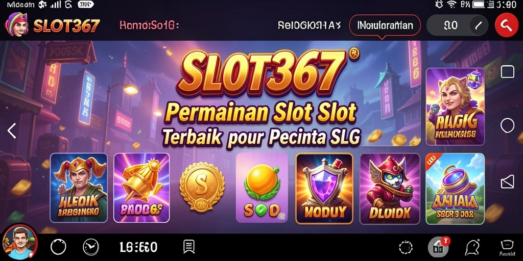 Tampilan menarik dari gameplay SLOT367 yang penuh strategi.