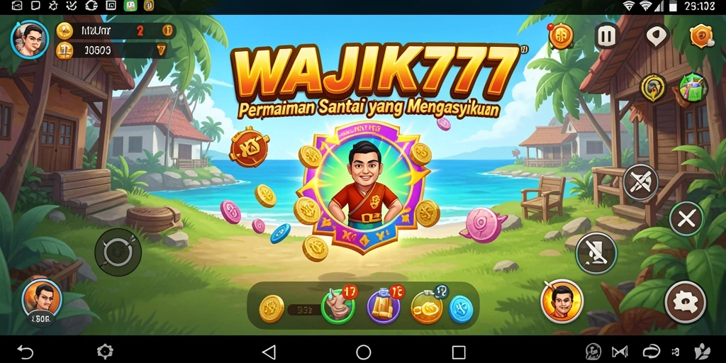 Tangkapan layar WAJIK777 menampilkan gameplay seru dan menantang.