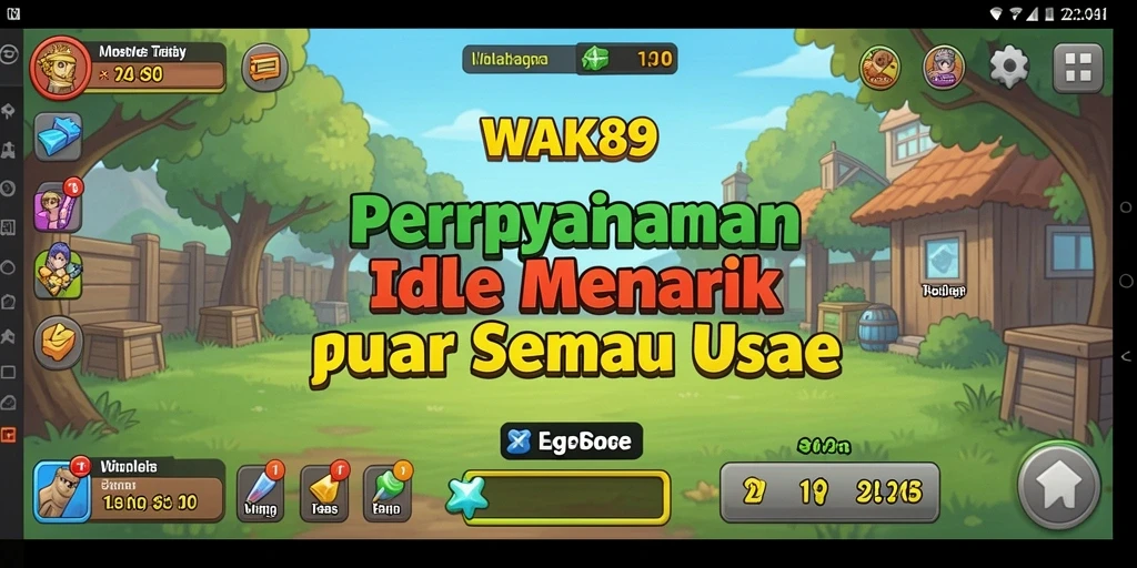 Tampilan gameplay WAK89 yang menarik dan menghibur.