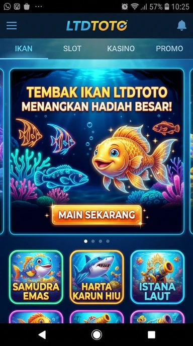 Antarmuka pengguna aplikasi ltdtoto yang ramah dan mudah digunakan.